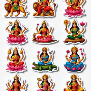 Indian Mythology - Sticker Sheet v25
